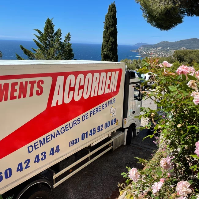 déménagement avec les 4 formules Accordem  