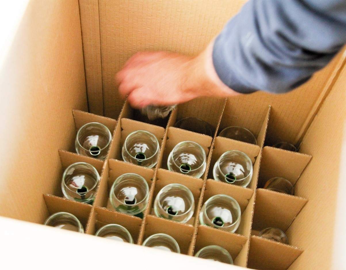 conseils de déménagement cartons à vaisselles par Accordem
