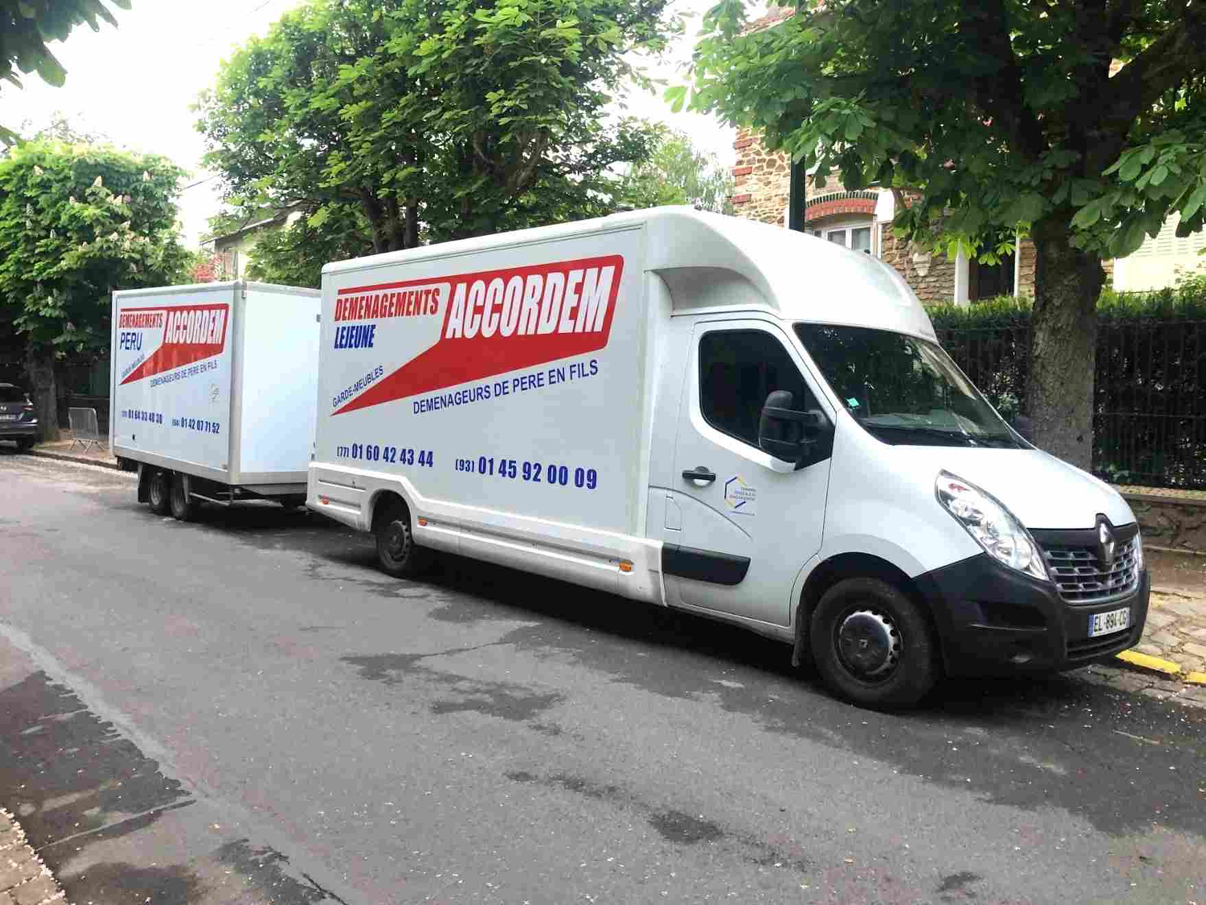 camion de déménagement formule standard Accordem